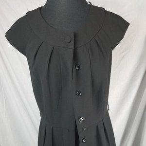 Calvin Klein 6 Women Short Sleeve Dress Black